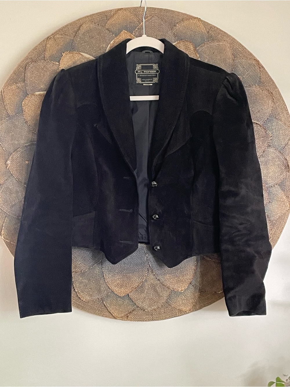 Ms. Pioneer Vintage Western Leather Jacket